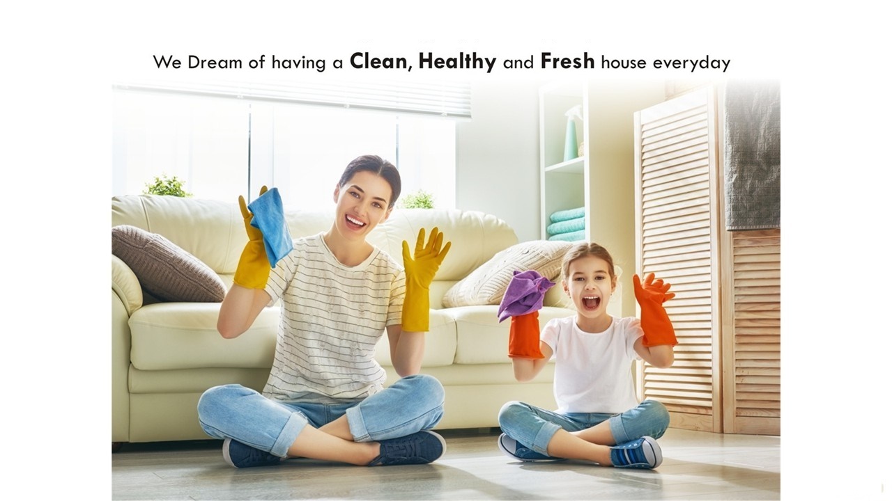 Clean, Healthy and Fresh house